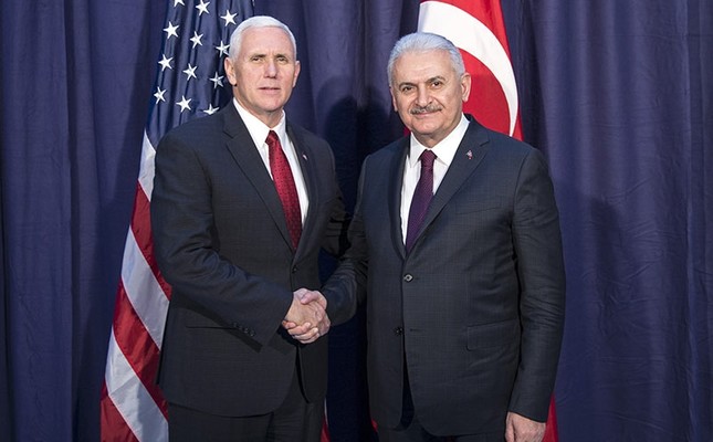 PM Yıldırım to meet with VP Pence during US visit