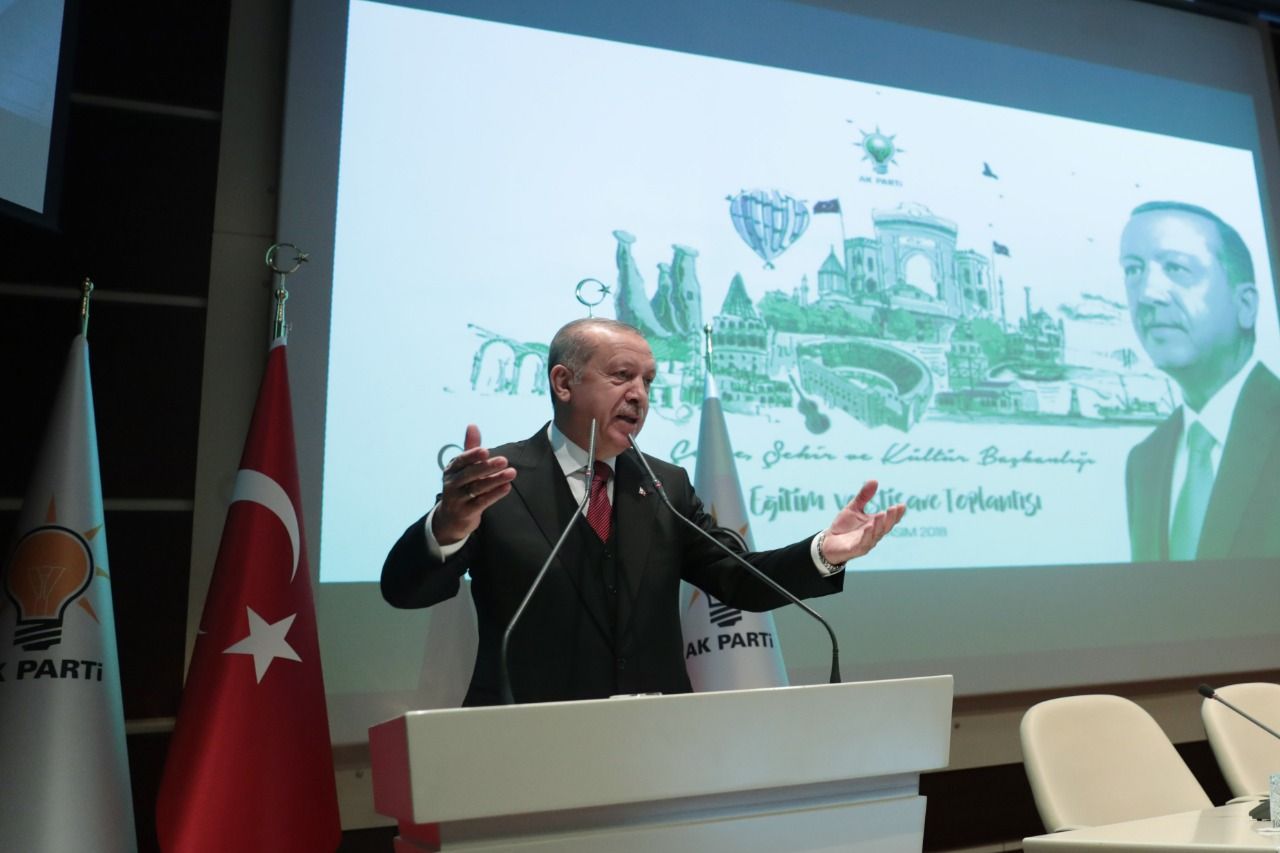President Erdoğan has confessed; "The hearts are desertificated!"