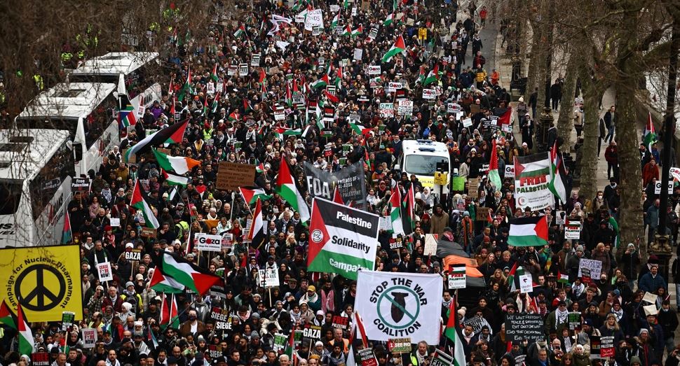 Rallies held worldwide as Israeli genocide in Gaza enters 100th day