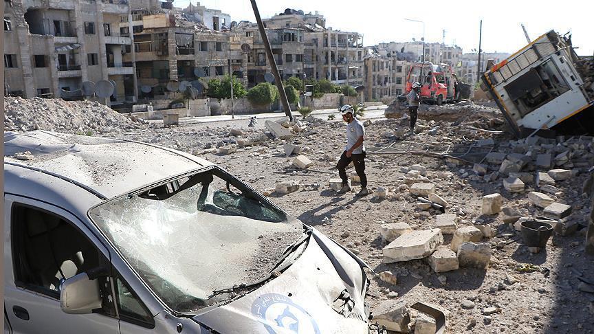 Regime, Russian warplanes strike Aleppo, killing 86