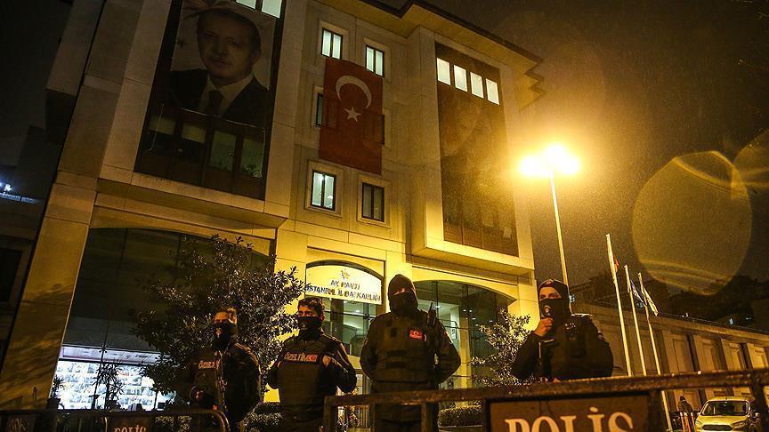 Rocket attacks target police, AKP headquarters in Istanbul