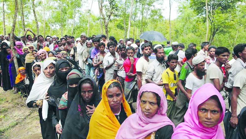 Rohingya Muslims want to return to their homes