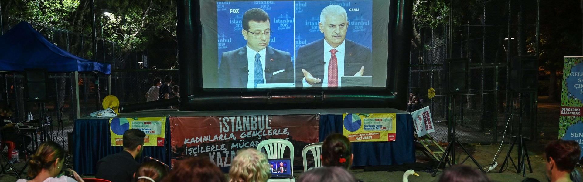 Ruling party cries foul after live debate ahead of Istanbul rerun