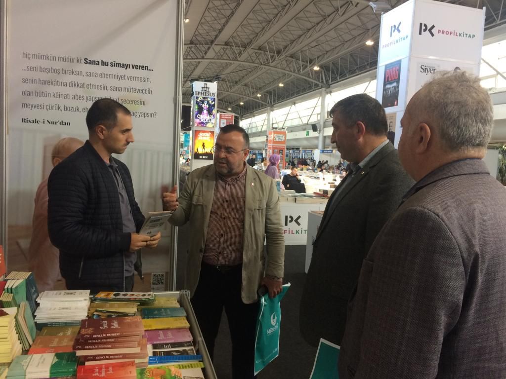 Saadet Party Bursa Presidency pays a visit to the book fair! 