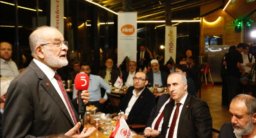 Saadet leader Karamollaoglu: "Nothing is like it seems"