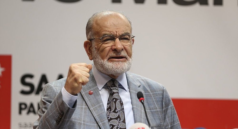 Saadet leader Karamollaoğlu: 