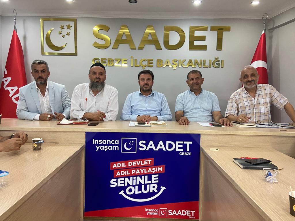Saadet Party brings local problems to the agenda! Gebze Municipality takes action