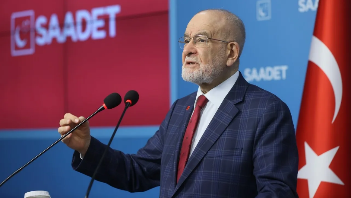 Saadet Party Chairman Temel Karamollaoğlu: 