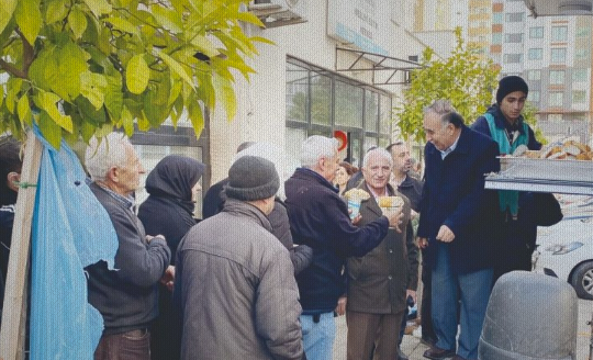 Saadet Party delegation in Adana earthquake zone
