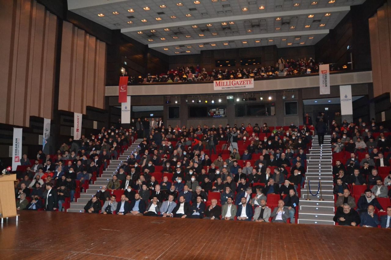 Saadet Party district presidency commemorates late Erbakan Hodja