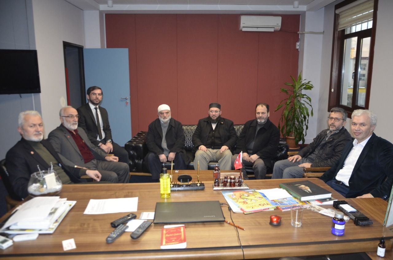 Saadet Party Esenler District Presidency pays a 50th anniversary visit to Milli Gazete