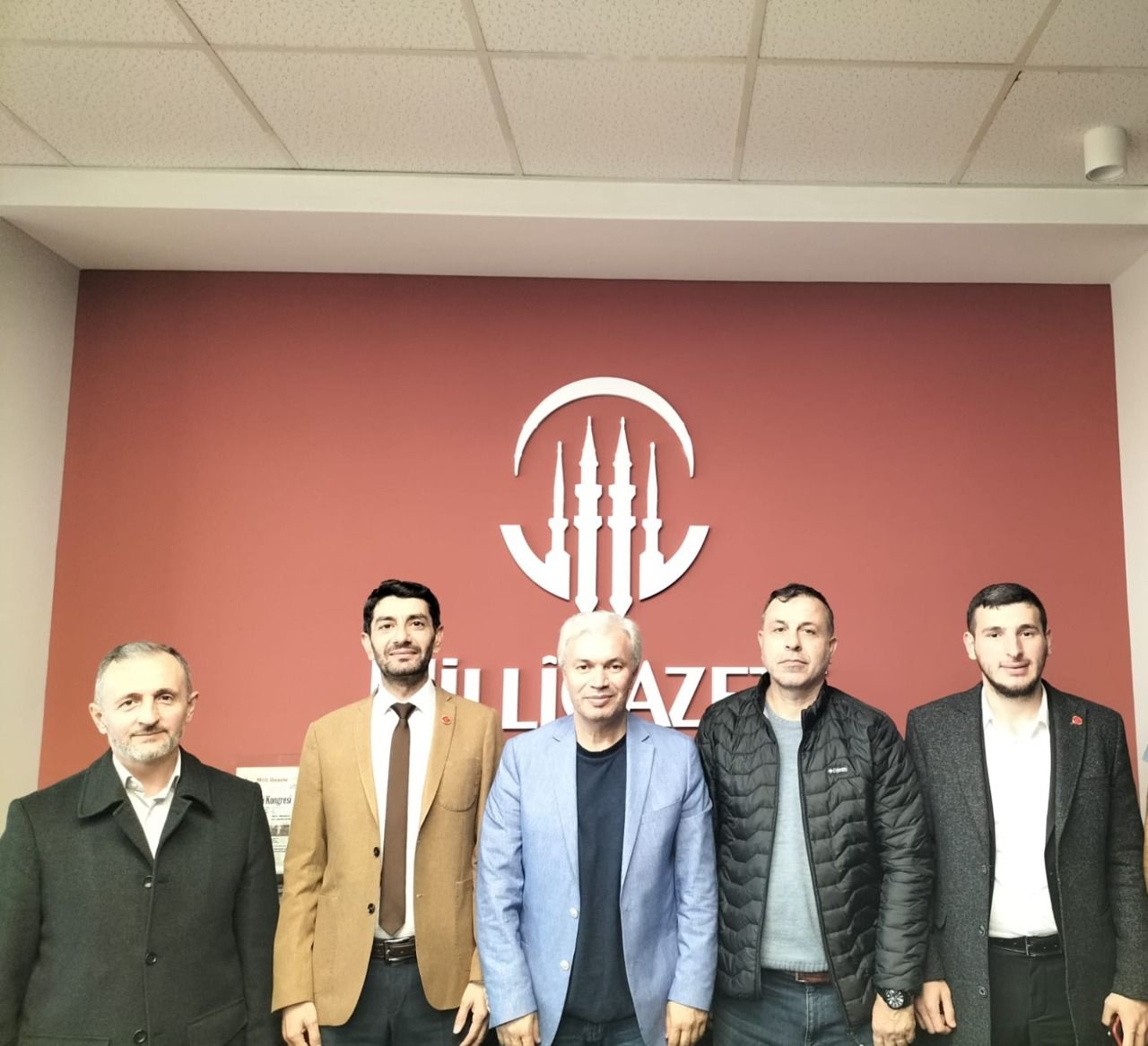 Saadet Party Gaziosmanpaşa District Organization pays a visit to Milli Gazete 