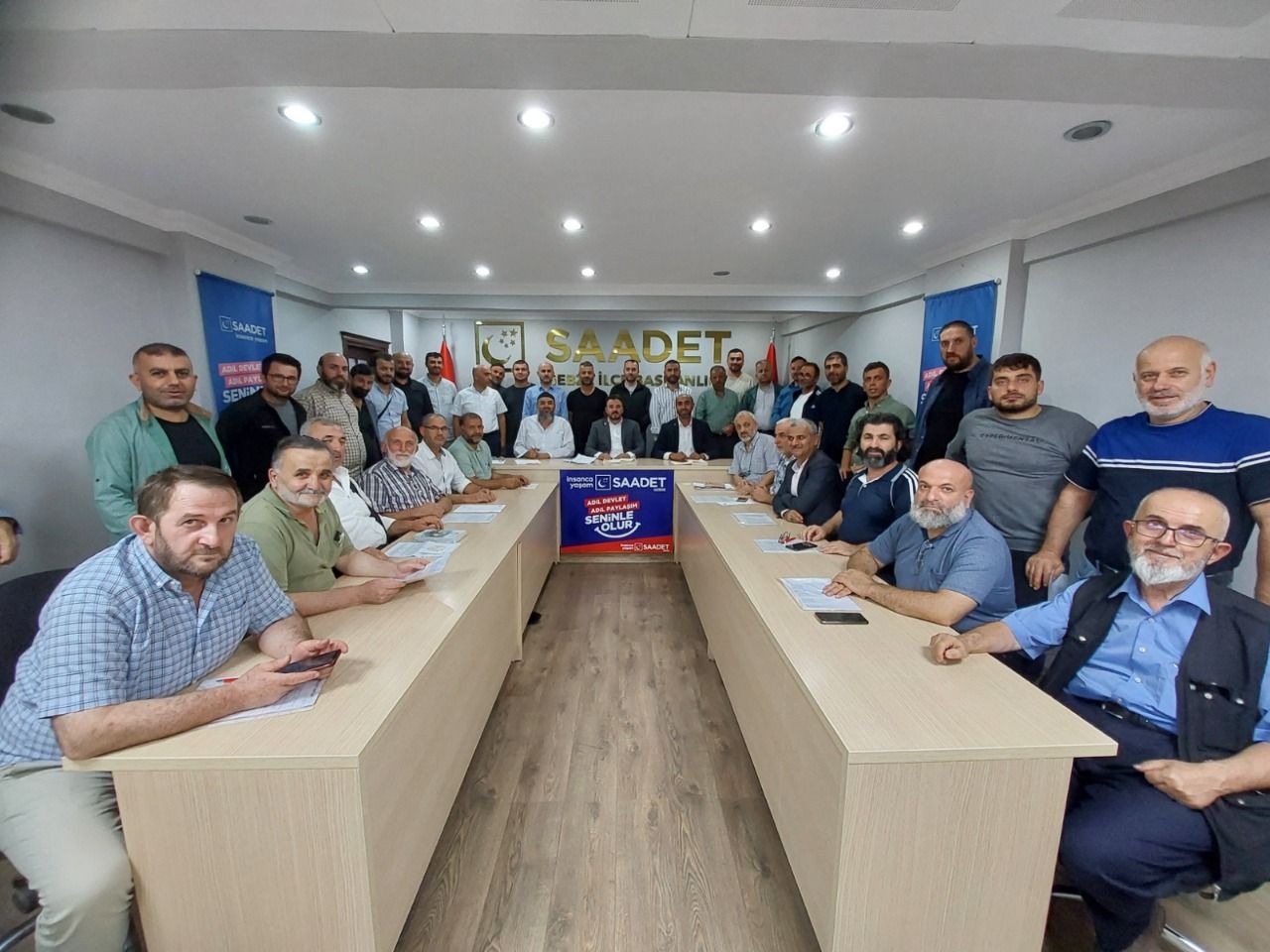 Saadet Party Gebze District Presidency invites Milli Görüş member to picnic event 