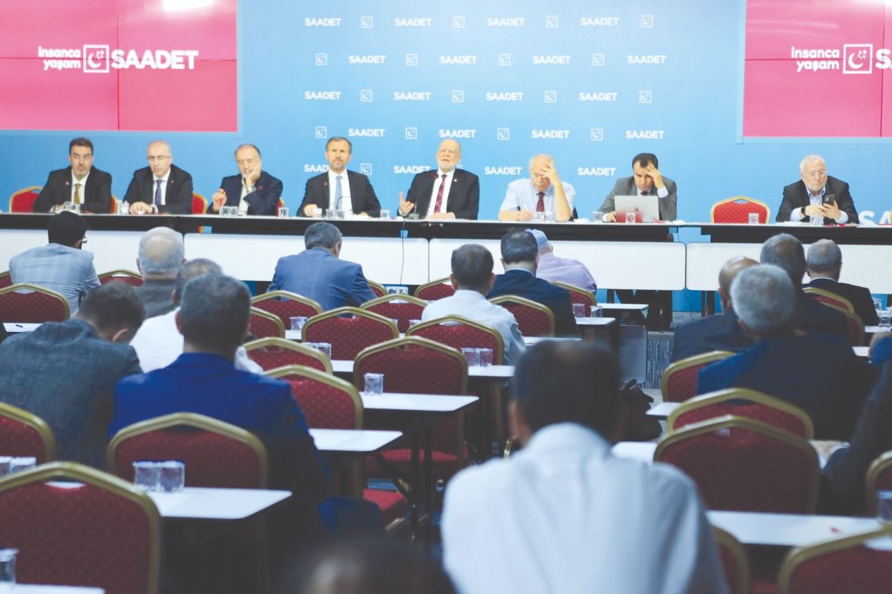 Saadet Party General Administrative Board convened under the chairmanship of Karamollaoğlu