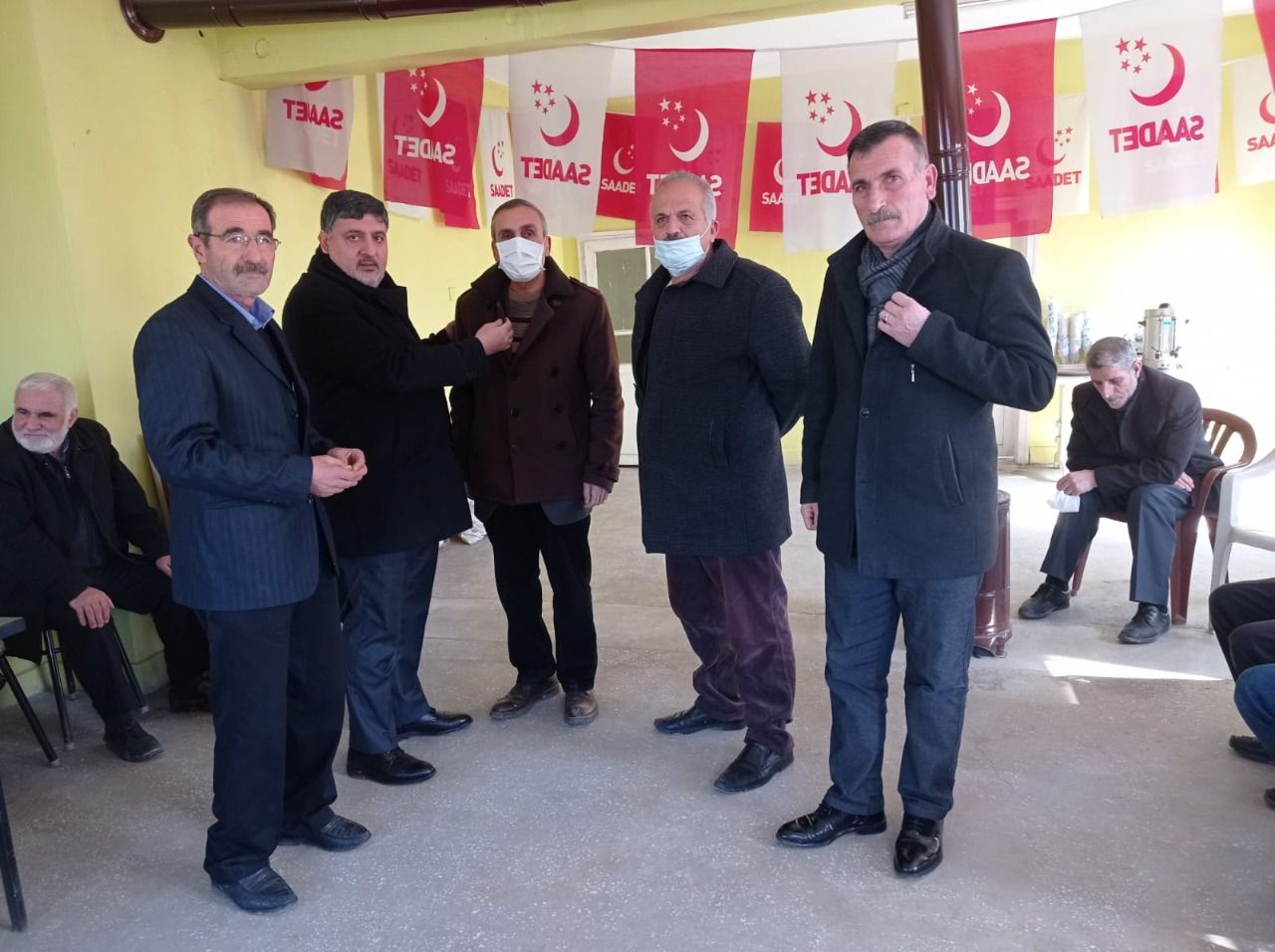 Saadet Party Hekimhan District President Lütfi Şahin reassured