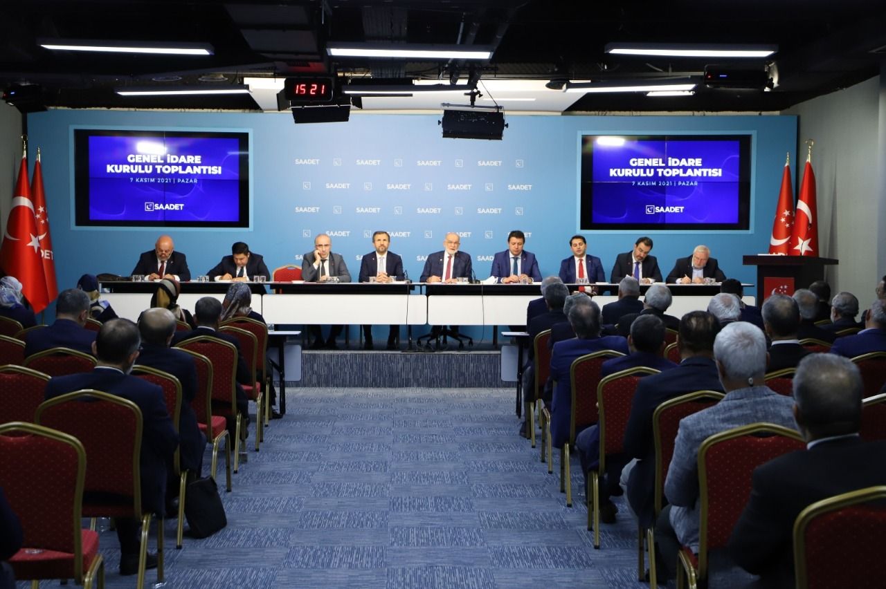 Saadet Party holds 'General Administrative Board' meeting