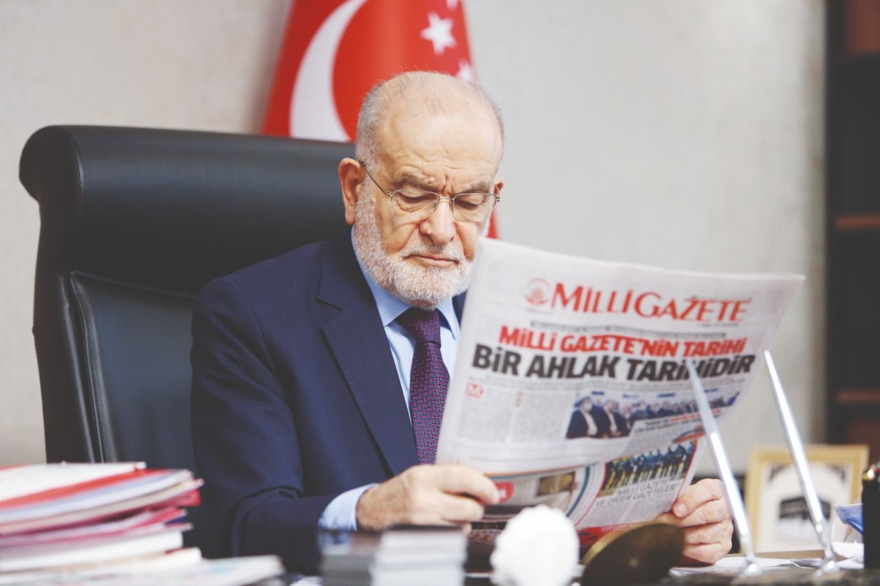 Saadet Party Leader Karamollaoğlu calls for mobilization for Millî Gazete