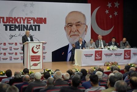 Saadet Party leader Temel Karamollaoğlu: Akp sees that partys period is over