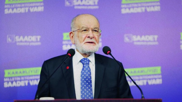Saadet Party leader Temel Karamollaoğlu: 