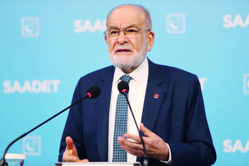 Saadet Party leader Temel Karamollaoğlu: 