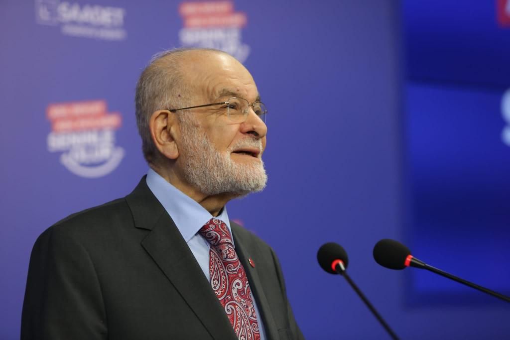 Saadet Party leader Temel Karamollaoğlu: 