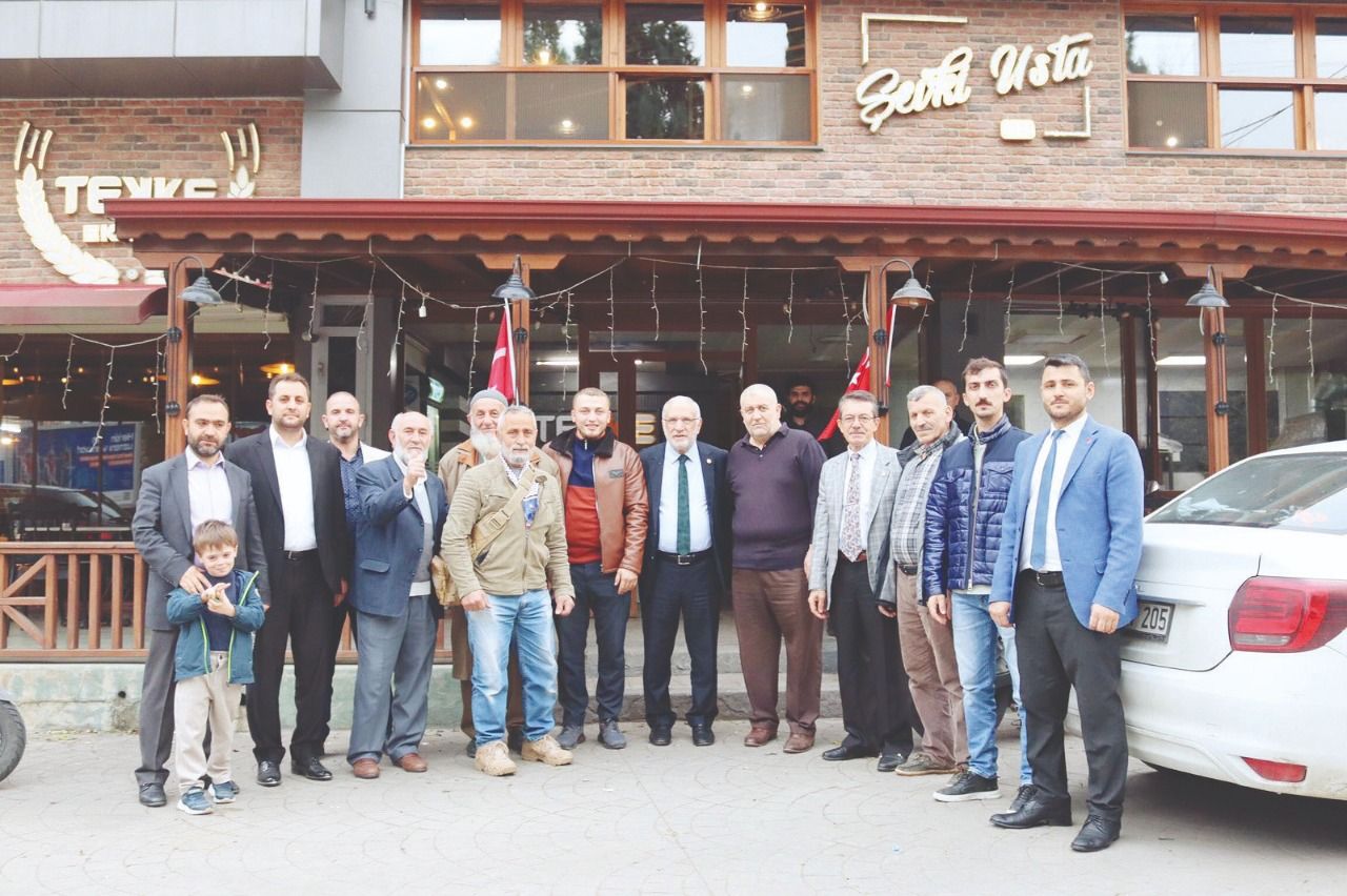 Saadet Party MP Karaman visits tradesmen
