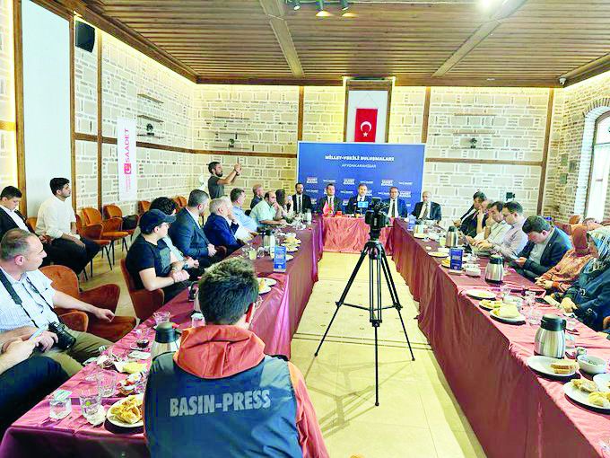 Saadet Party MPs hold parliamentary meetings in 12 provinces