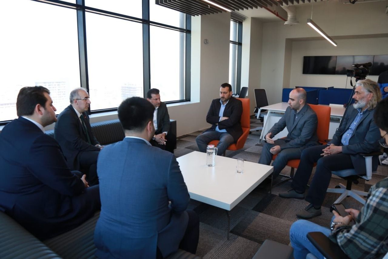 Saadet Party paid a condolence visit to Al Jazeera 