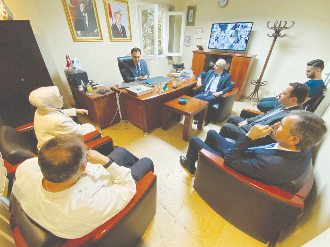 Saadet Party Parliamentary Group meets Egypt's former Ambassador to Ankara