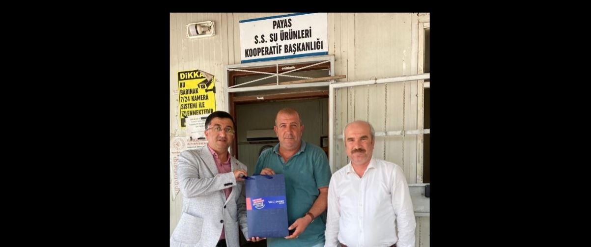Saadet Party Payas District Presidency pays a visit to fisherman's shelter 