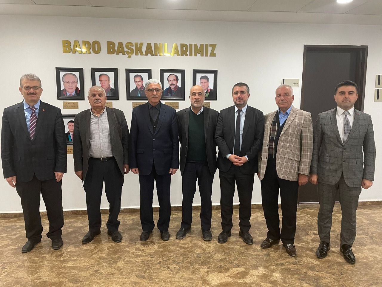 Saadet Party pays a congratulations visit to the Batman Bar Association