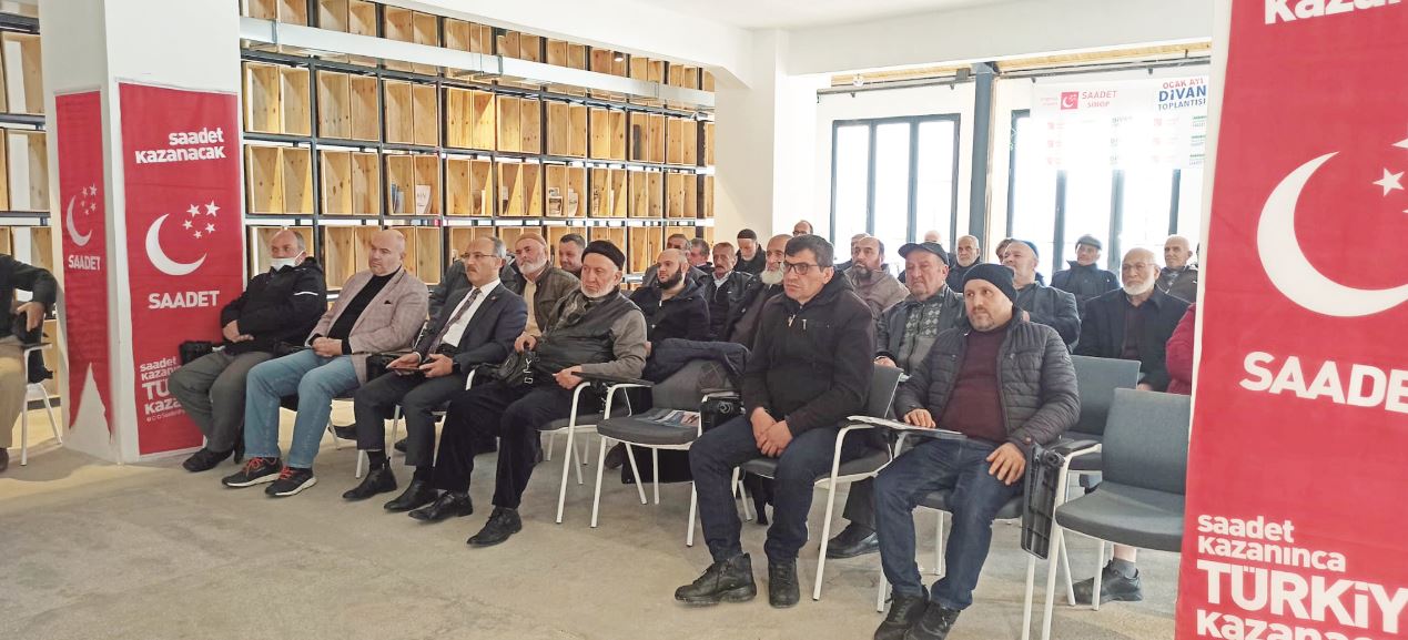 Saadet Party realizes council meeting with enthusiasm in Sinop!