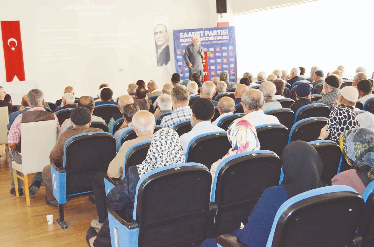 Saadet Party starts provincial training activities