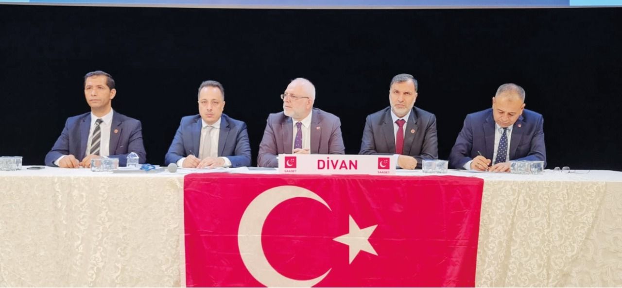 Saadet Party's congress excitement in Gaziantep
