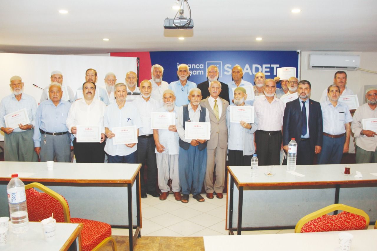 Saadet Partys field work continues without slowing down