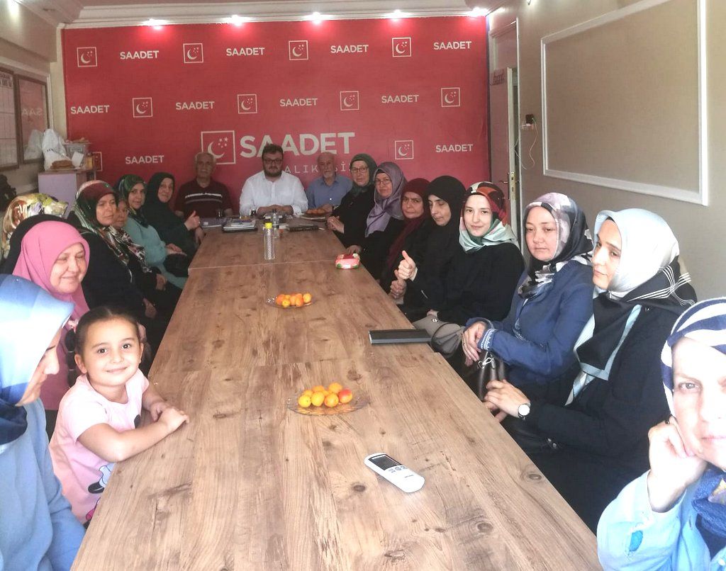 Saadet Party's women branches preparing for fieldwork