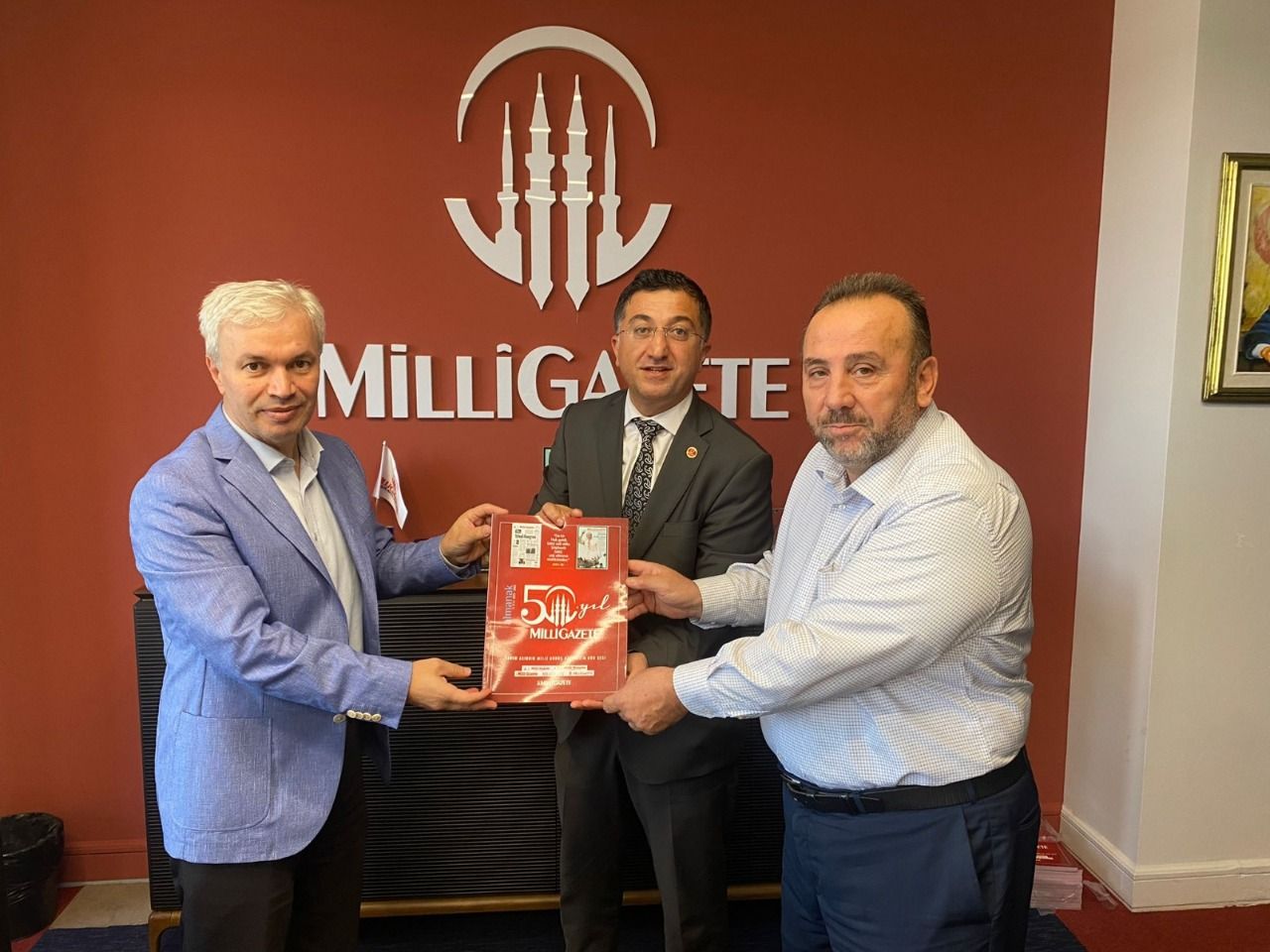 Saadet Payas pays a visit to Milli Gazete