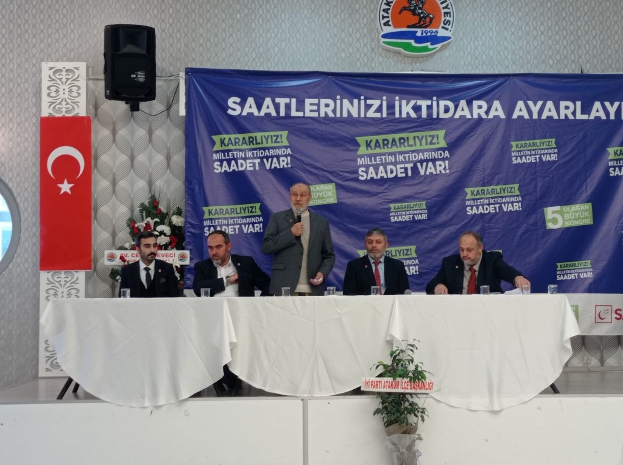 Sadan elected as the President of Saadet Atakum District