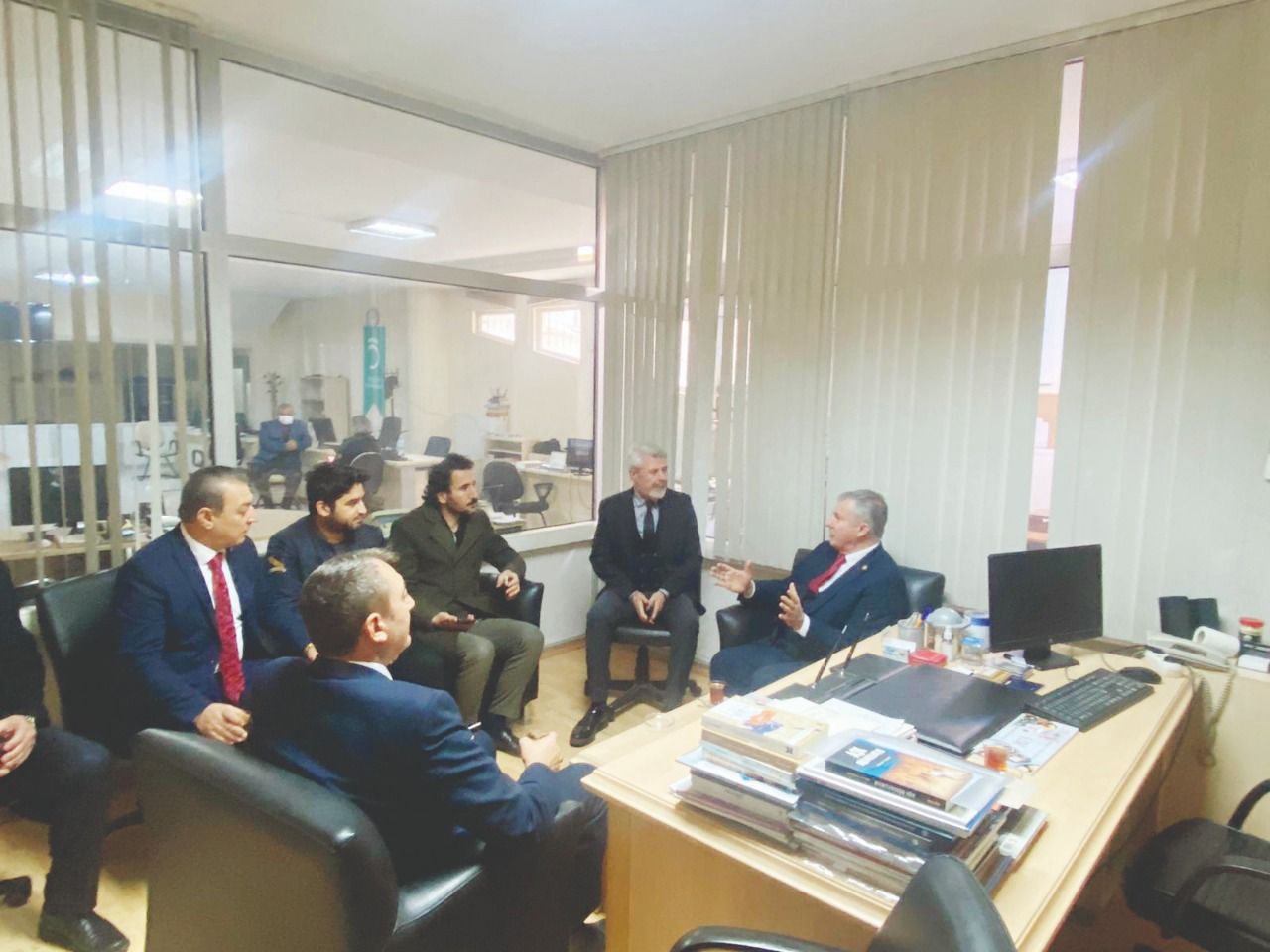 Selçuk Özdağ pays a visit to Milli Gazete