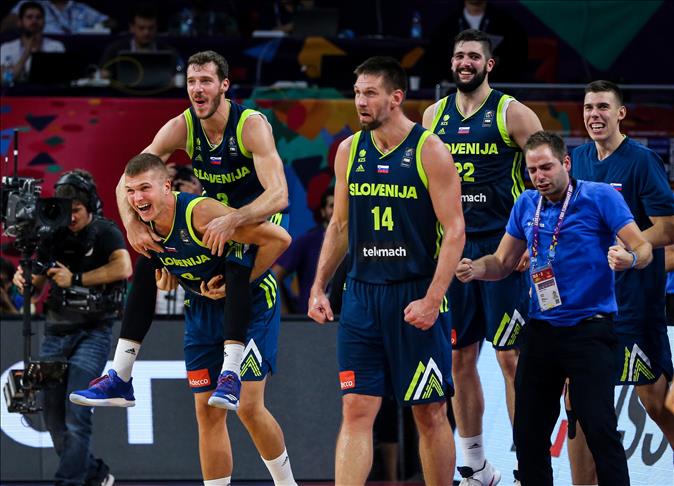 Slovenia stun Spain, advance to EuroBasket final