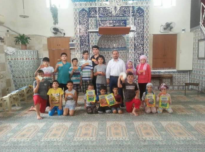 Summer Quran course students met Milli Çocuk maganize in Denizli