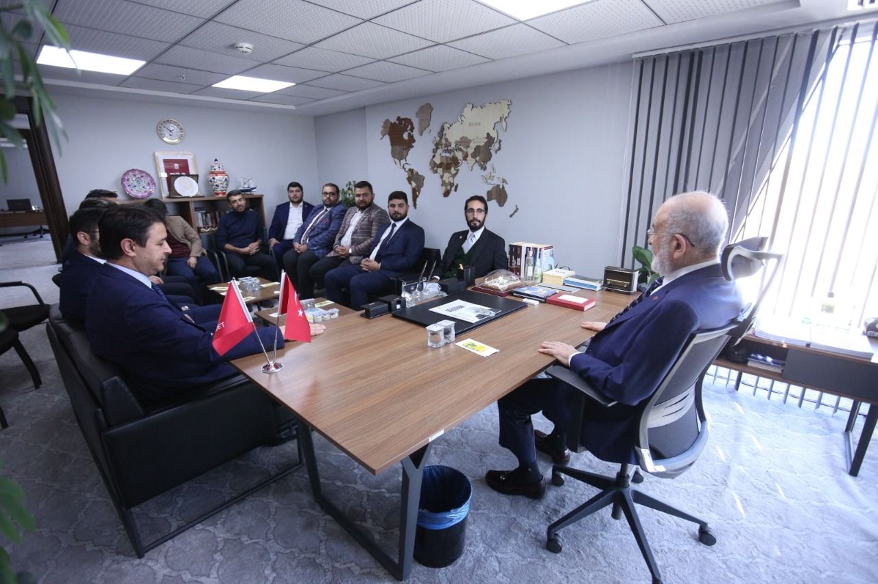 Temel Karamollaoğlu accepts Abdulkadir Karaduman and Youth Branches Board 
