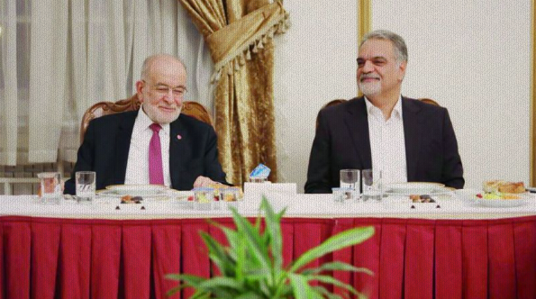 Temel Karamollaoğlu attends Iranian Embassy's iftar program