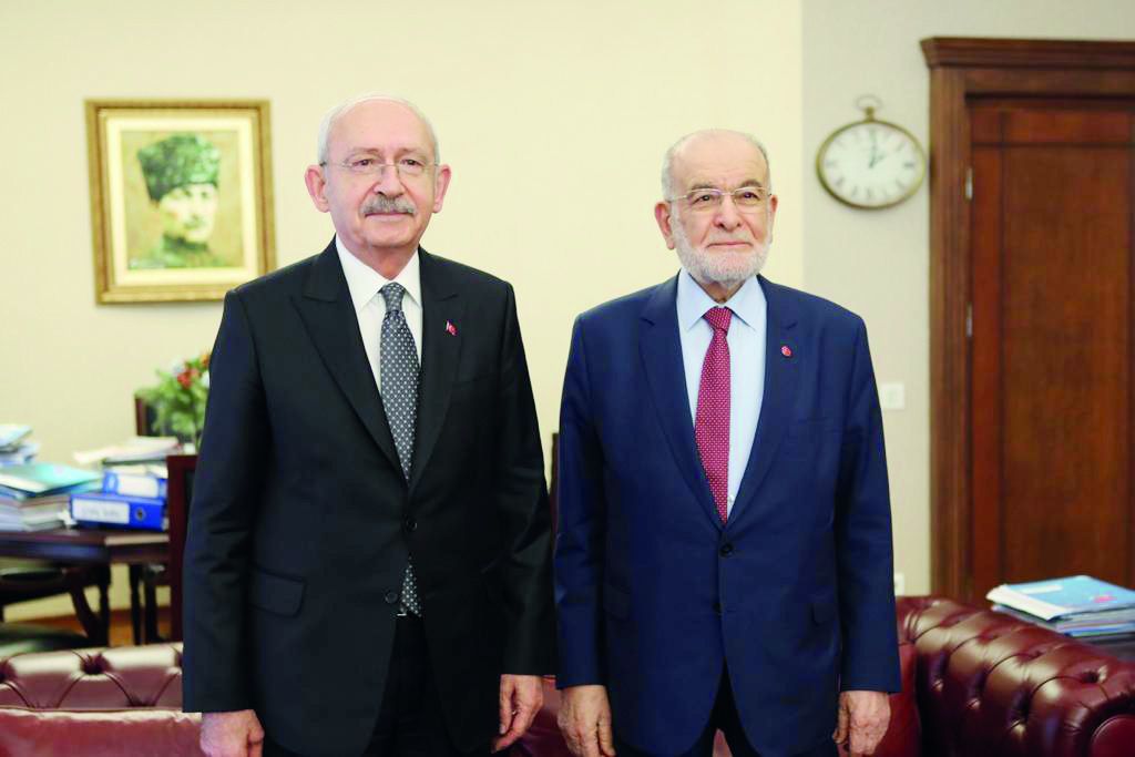 Temel Karamollaoğlu meets Kemal Kılıçdaroğlu, Gültekin Uysal
