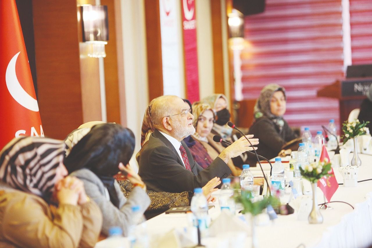 Temel Karamollaoğlu met with the former heads of women's branches