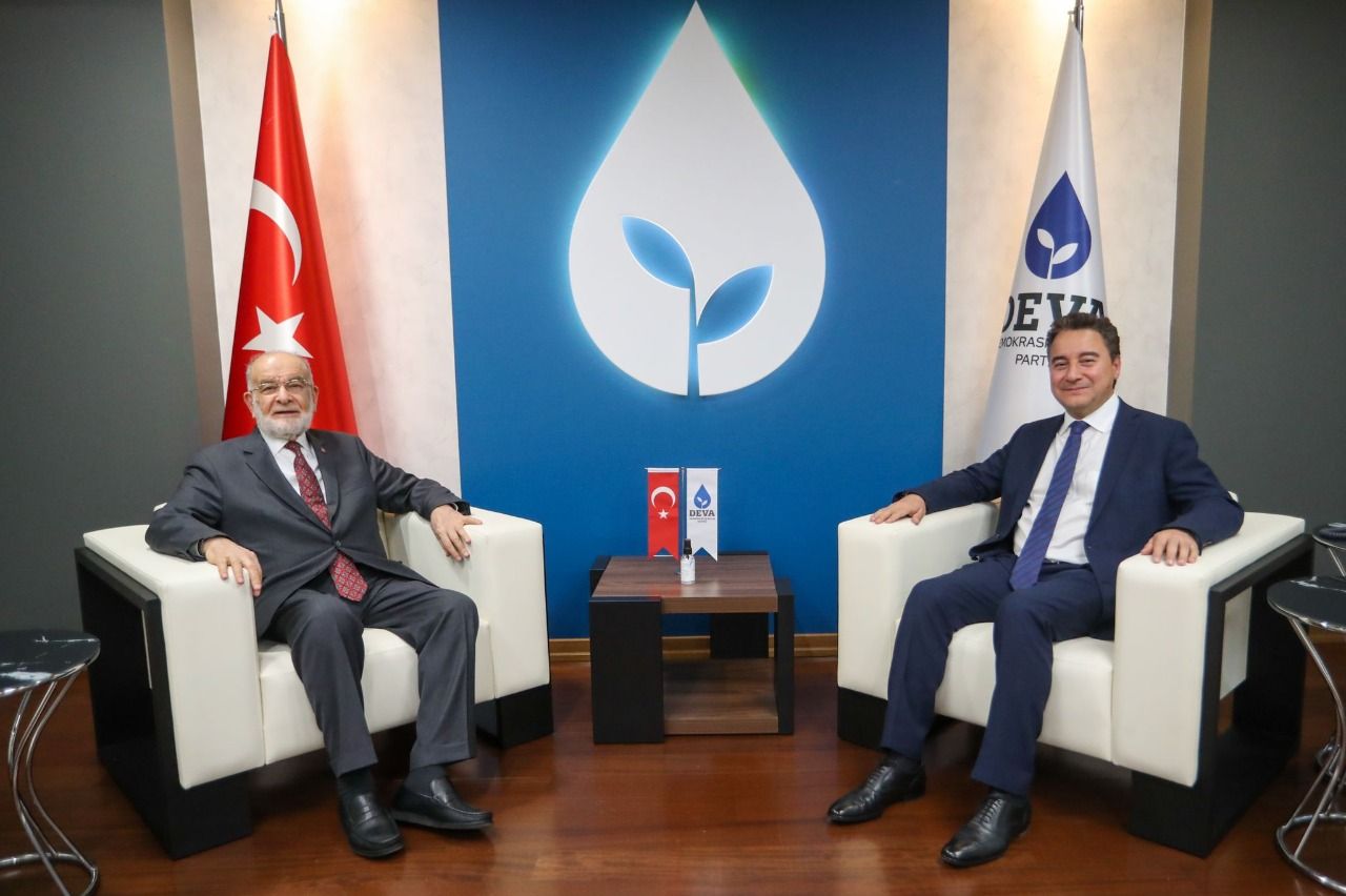 Temel Karamollaoğlu paid a visit to Ali Babacan