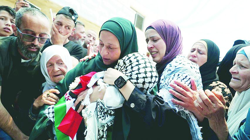 Terrorist Israeli forces martyr 5 Palestinians in Tulkarm in occupied West Bank