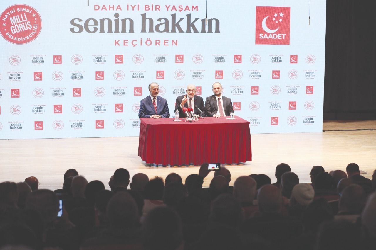 The basis of Milli Görüş municipalism is dedication: Saadet Party leader