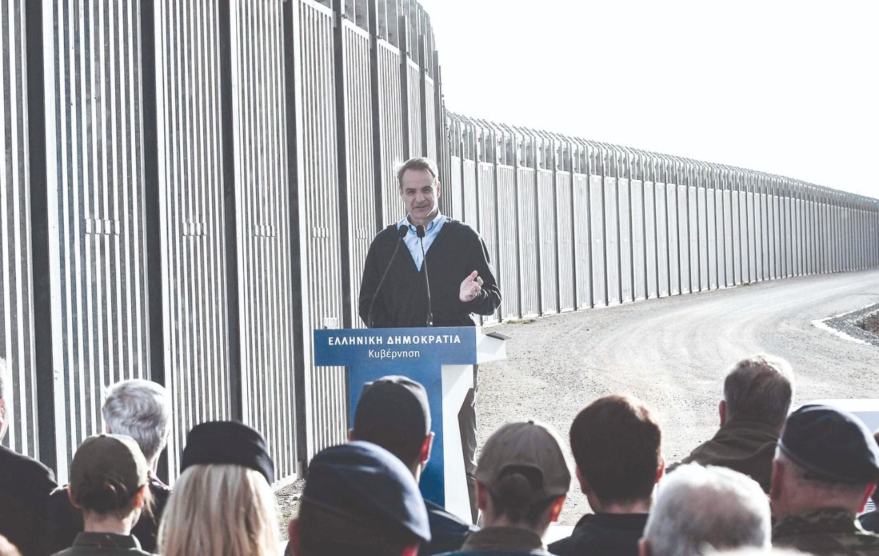 The Greeks know no borders! Building a wall across Turkey border