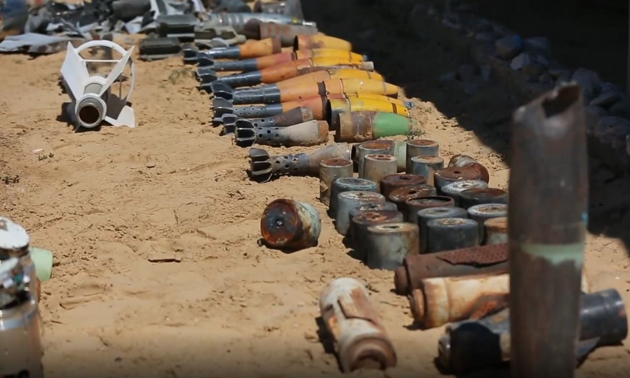 The Palestinian resistance seizes more than a thousand ammunition of Israel